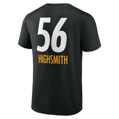 Pittsburgh Steelers Alex Highsmith  Team Wordmark Player Name & Number T-Shirt | NFL Near me