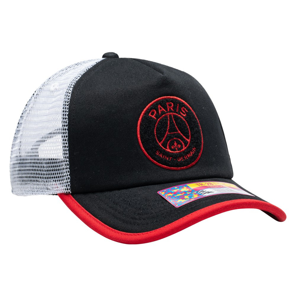 Paris Saint-Germain Unisex Strike One8th Trucker Adjustable Hat
