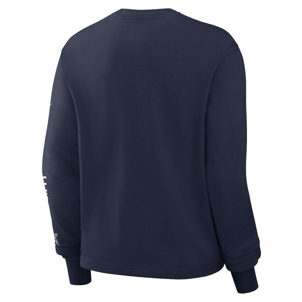 Dallas Cowboys Women's Boxy Long Sleeve T-Shirt | NFL On sale