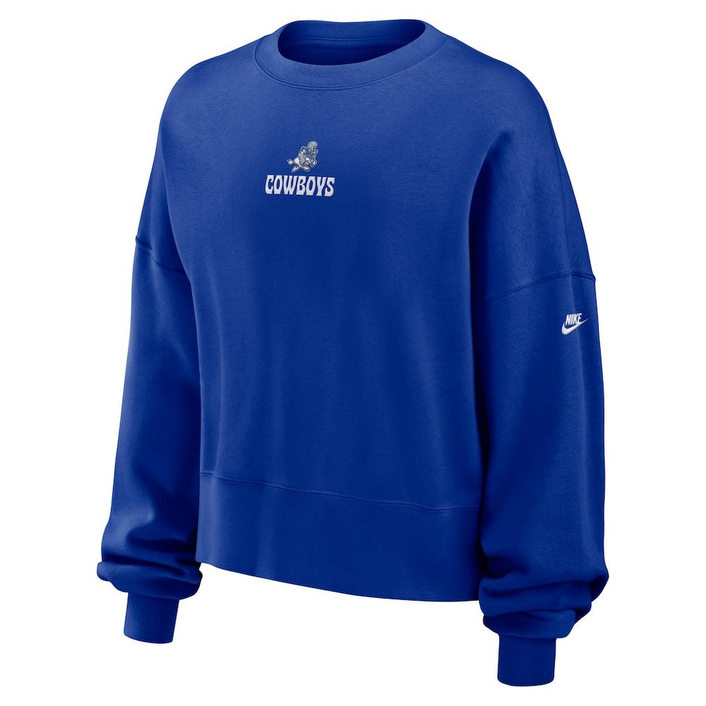 Dallas Cowboys Women's Oversized Rewind Pullover Sweatshirt | NFL New