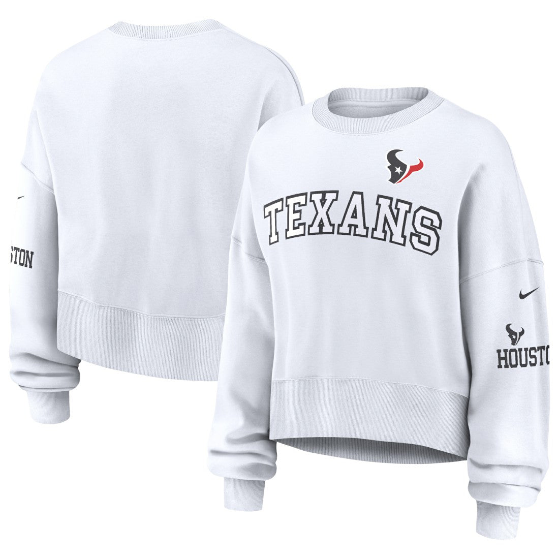 Houston Texans Women's Oversized Pullover Sweatshirt | NFL On sale