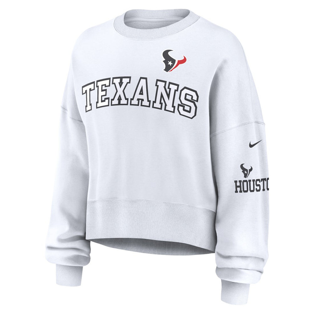 Houston Texans Women's Oversized Pullover Sweatshirt | NFL On sale