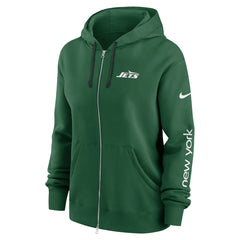 New York Jets Women's Phoenix Full-Zip Hoodie | NFL Near me