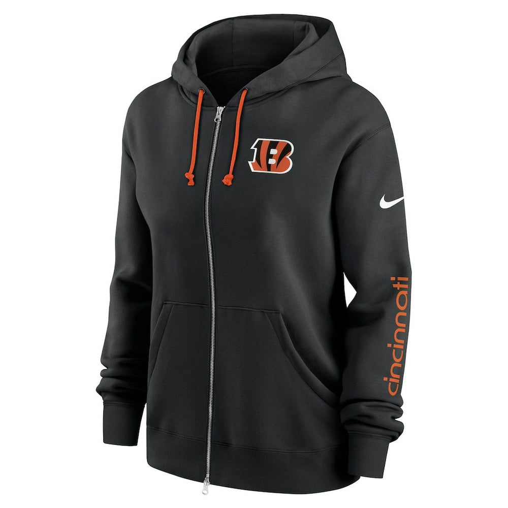 Cincinnati Bengals Women's Phoenix Full-Zip Hoodie | NFL Hot