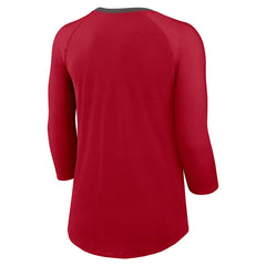 Tampa Bay Buccaneers Women's 3/4 Sleeve Raglan Fashion Top | NFL New