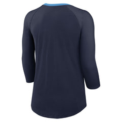 Tennessee Titans Women's 3/4 Sleeve Raglan Fashion Top | NFL Online