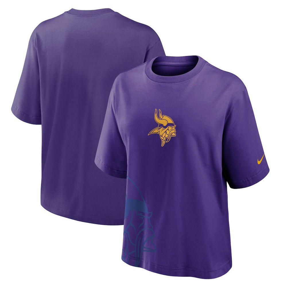 Minnesota Vikings Women's Boxy T-Shirt | NFL Hot