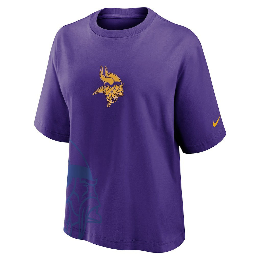 Minnesota Vikings Women's Boxy T-Shirt | NFL Hot