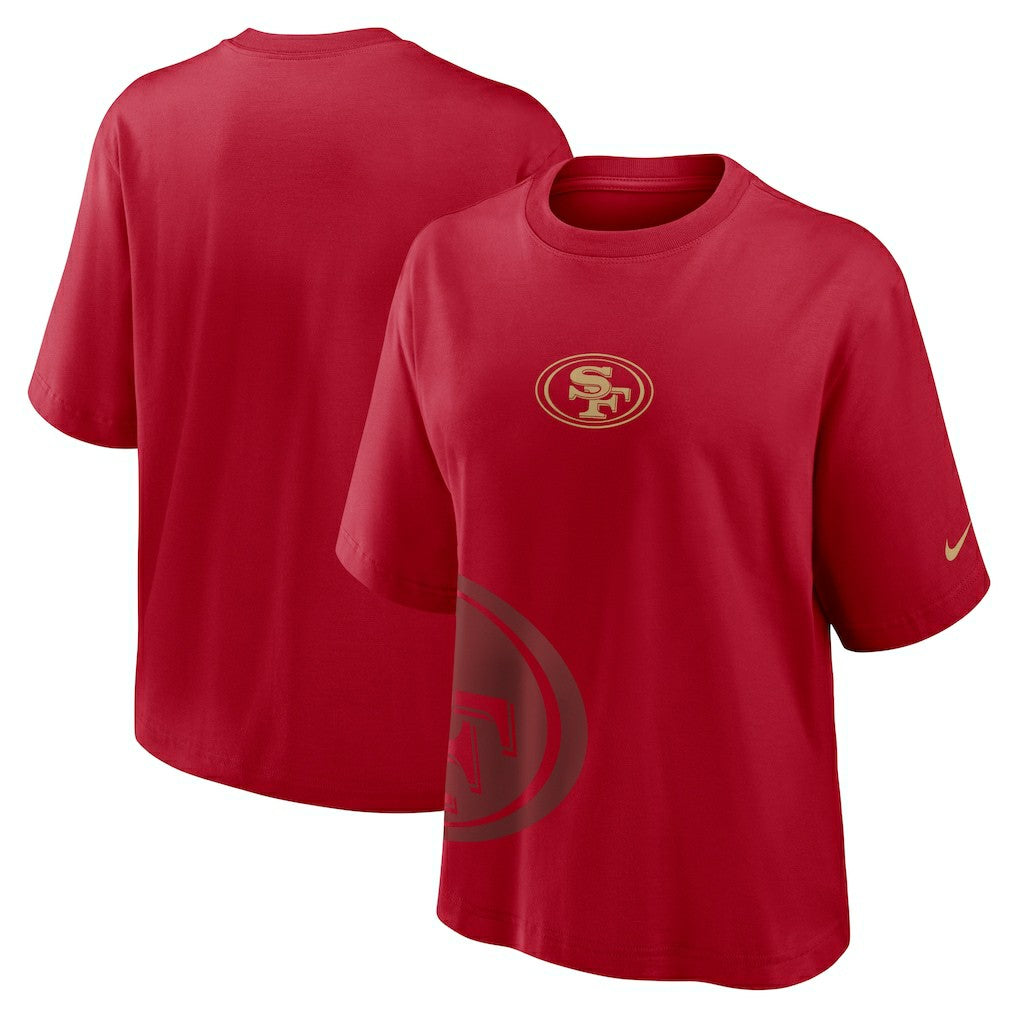 San Francisco 49ers Women's Boxy T-Shirt | NFL On sale
