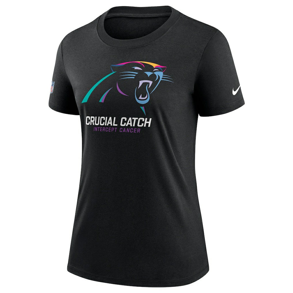 Carolina Panthers Women's 2024 NFL Crucial Catch Tri-Blend T-Shirt | NFL New