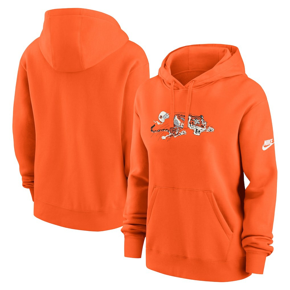 Cincinnati Bengals Women's Club Fleece Hoodie | NFL New