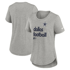Dallas Cowboys Women's Team Shout-Out Tri-Blend T-Shirt | NFL Outlet
