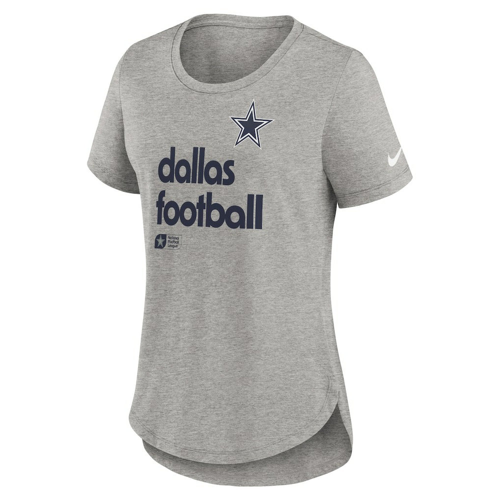 Dallas Cowboys Women's Team Shout-Out Tri-Blend T-Shirt | NFL Outlet