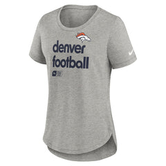 Denver Broncos Women's Team Shout-Out Tri-Blend T-Shirt | NFL On sale
