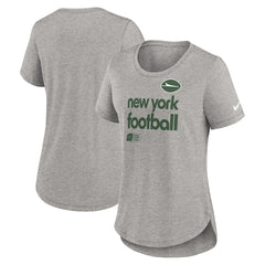 New York Jets Women's Team Shout-Out Tri-Blend T-Shirt | NFL Discount