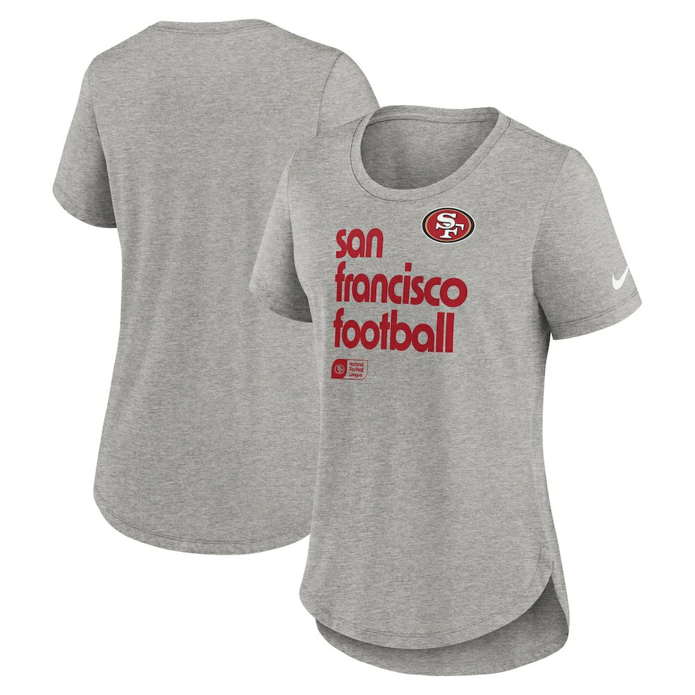 San Francisco 49ers Women's Team Shout-Out Tri-Blend T-Shirt | NFL New