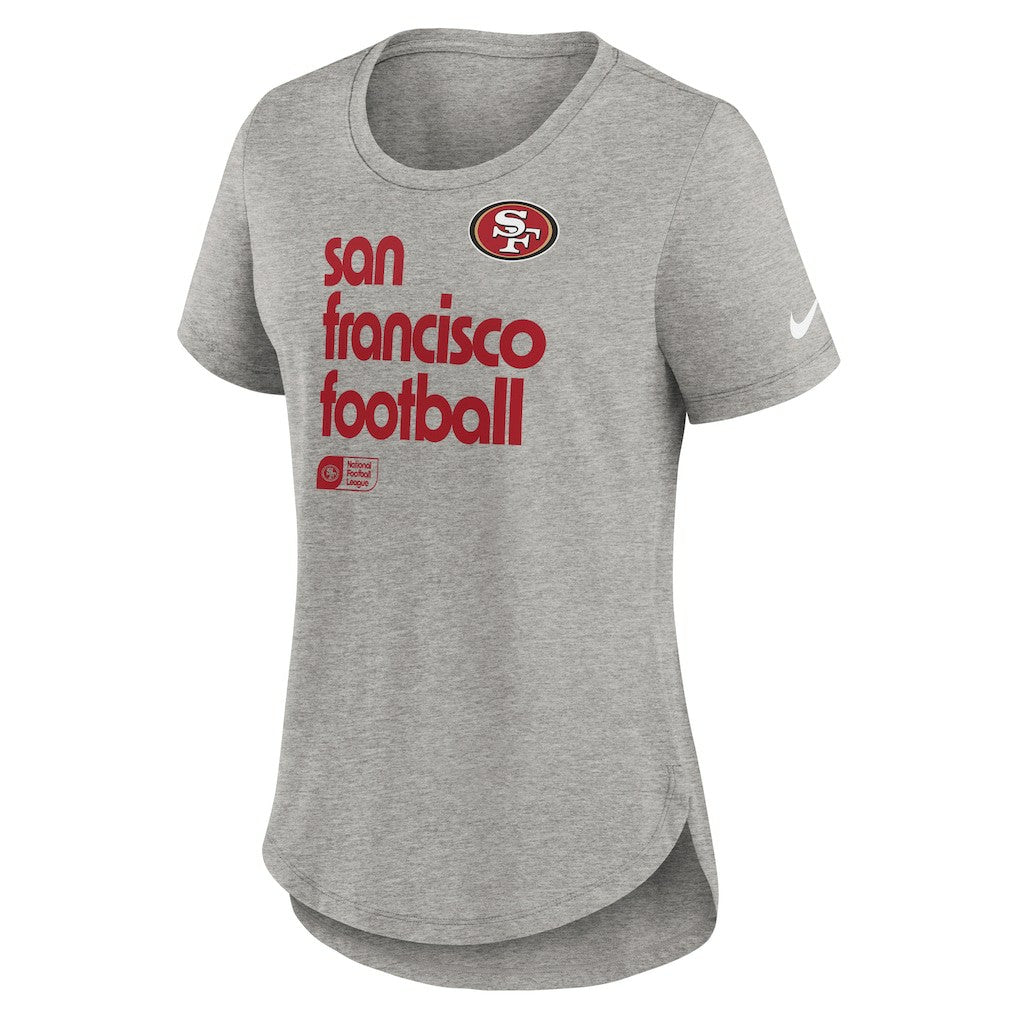San Francisco 49ers Women's Team Shout-Out Tri-Blend T-Shirt | NFL New