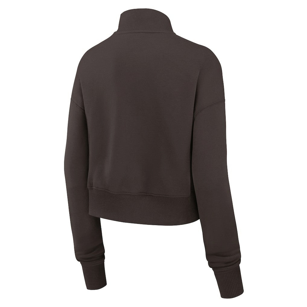 Cleveland Browns Women's Rewind Phoenix Half-Zip Sweatshirt | NFL Hot