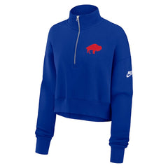 Buffalo Bills Women's Rewind Phoenix Half-Zip Sweatshirt | NFL Outlet