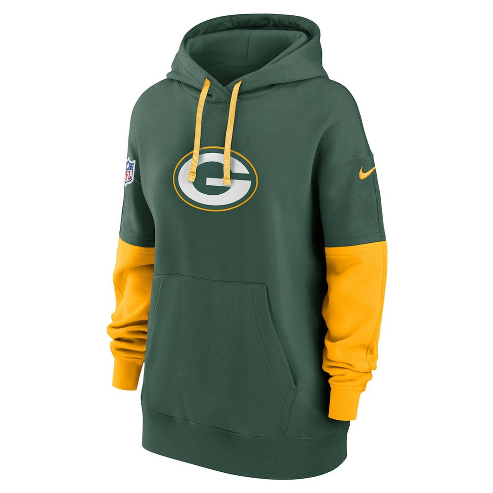 Green Bay Packers Women's Sideline Essential Hoodie | NFL New
