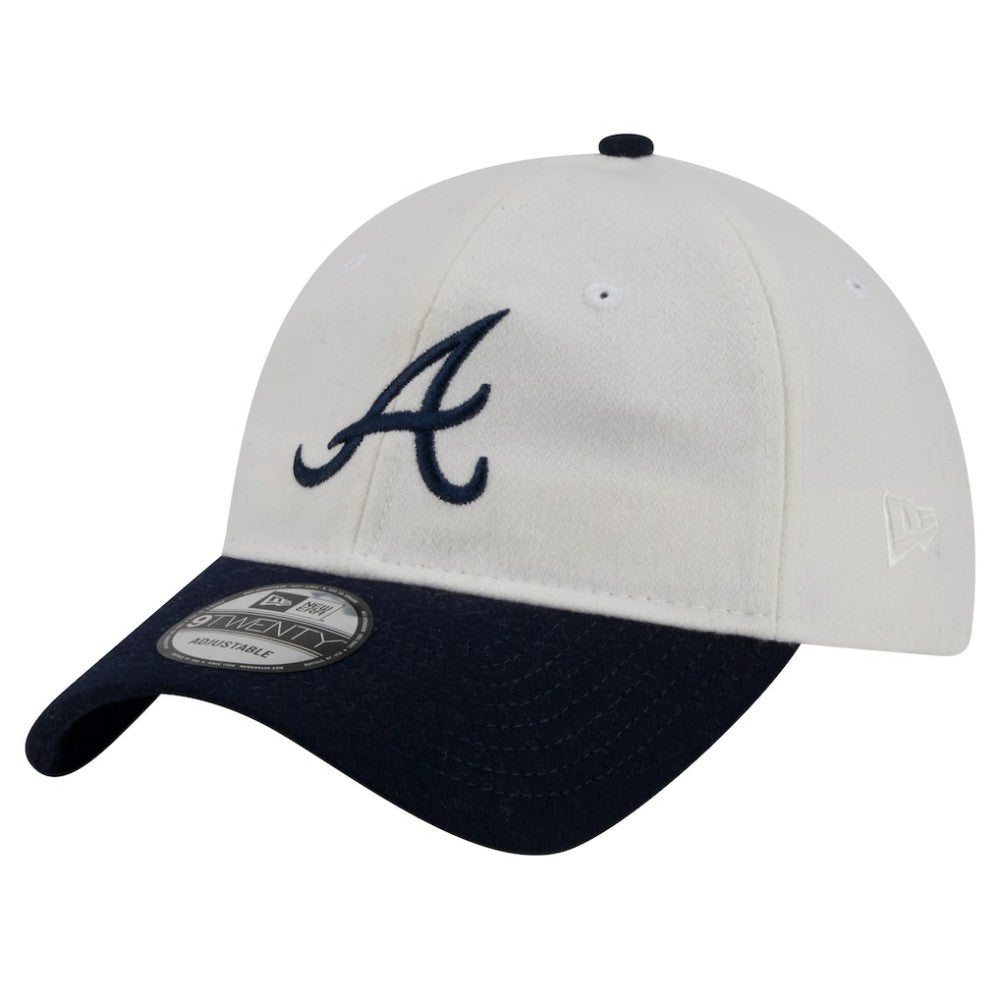 Atlanta Braves New Era Leather Strap 9TWENTY Adjustable Hat - MLB Hats