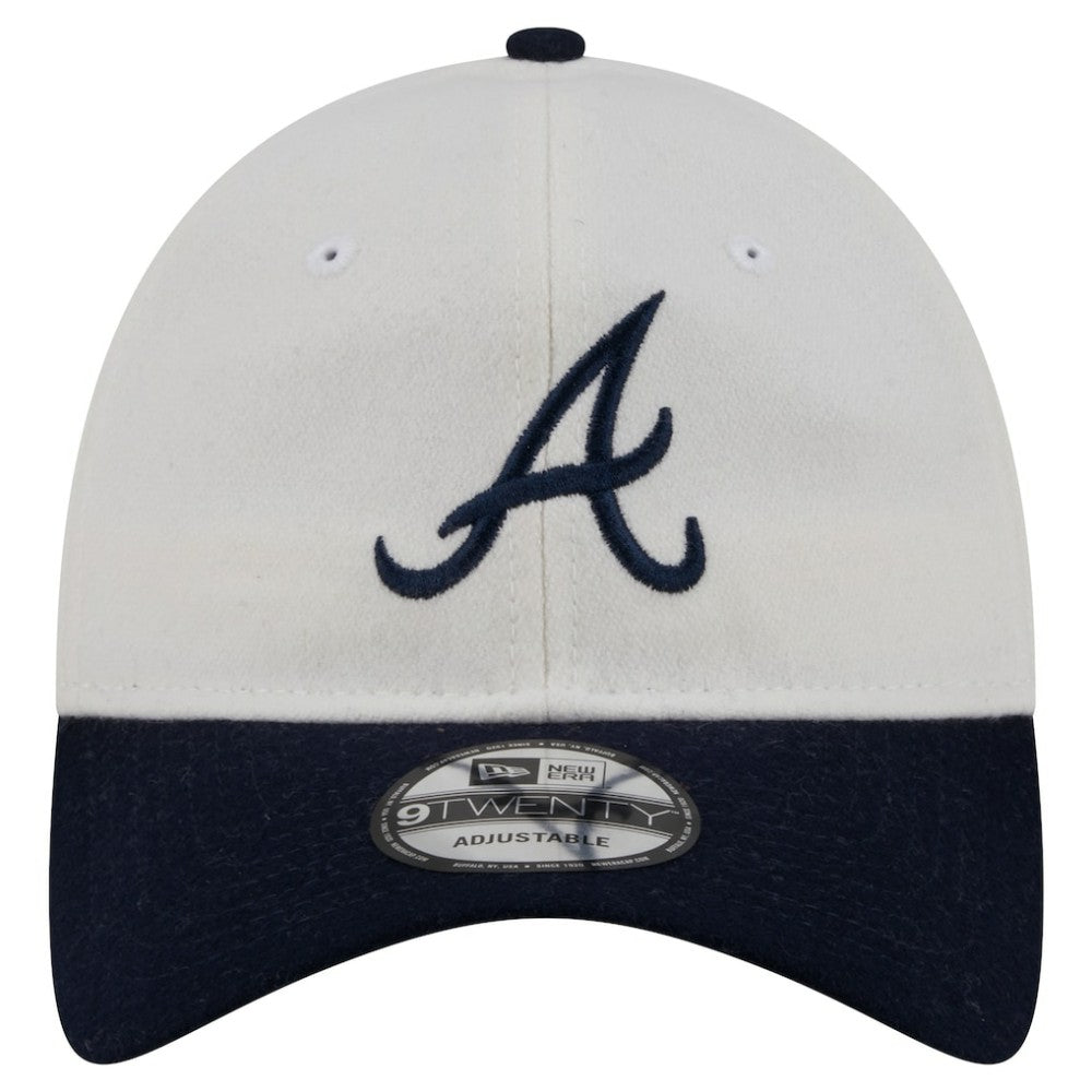 Atlanta Braves New Era Leather Strap 9TWENTY Adjustable Hat - MLB Hats