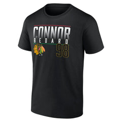 Connor Bedard Chicago Blackhawks Fanatics Name & Number T-Shirt -  NHL T-shirts