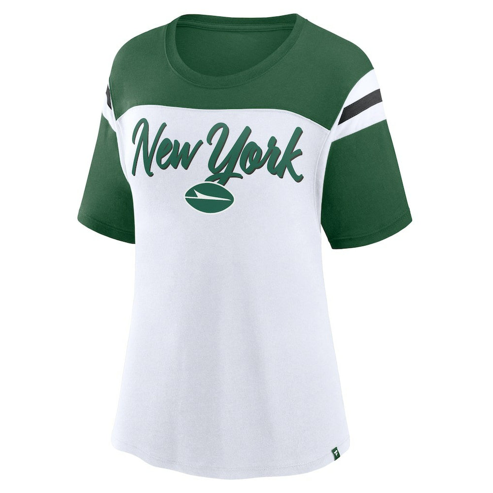 New York Jets Women's Cheer Chant Fashion Crop Top | NFL Hot