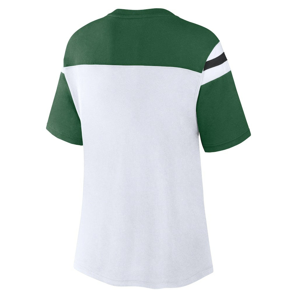 New York Jets Women's Cheer Chant Fashion Crop Top | NFL Hot