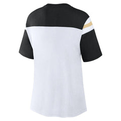 New Orleans Saints Women's Cheer Chant Fashion Crop Top | NFL Online