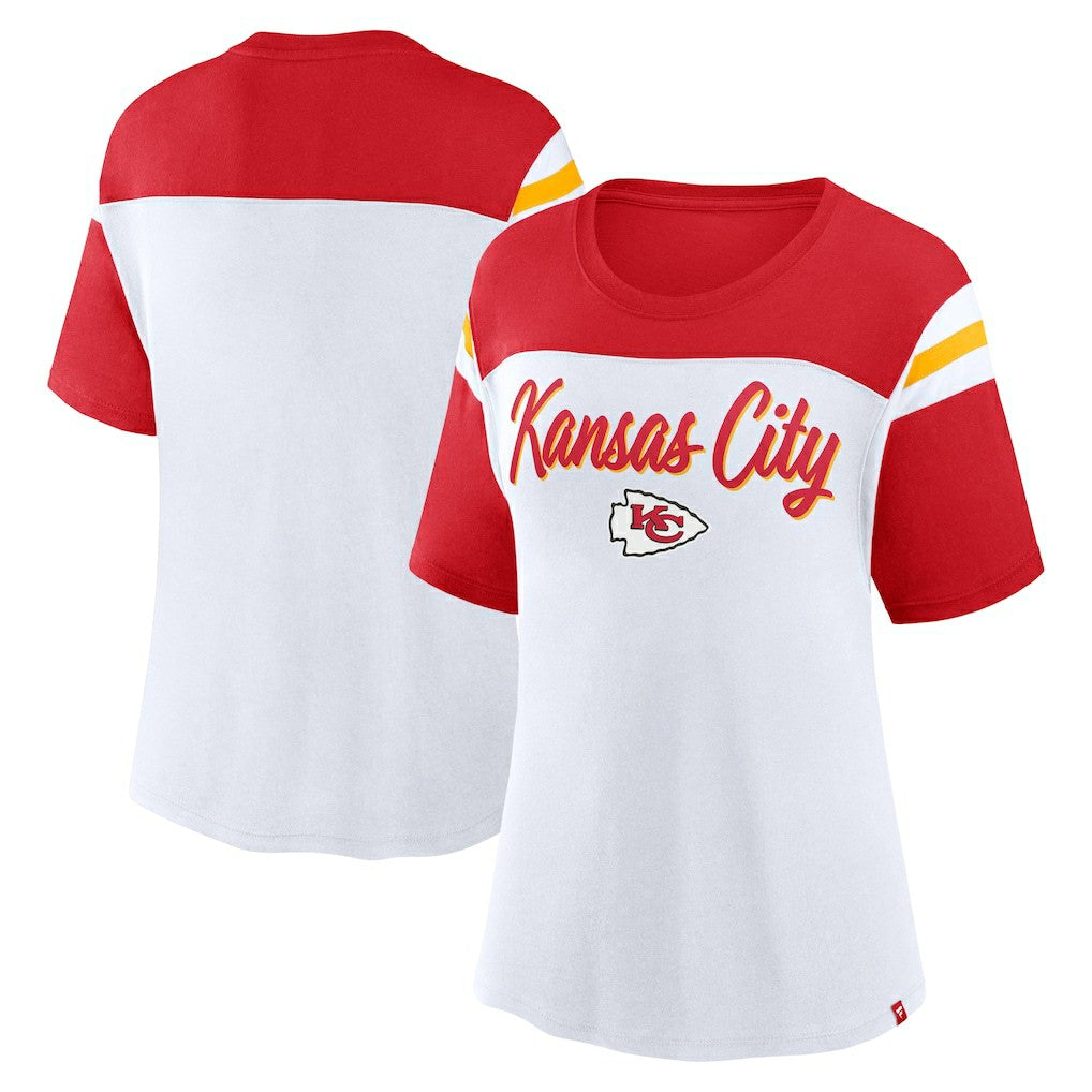 Kansas City Chiefs Women's Cheer Chant Fashion Crop Top | NFL Discount