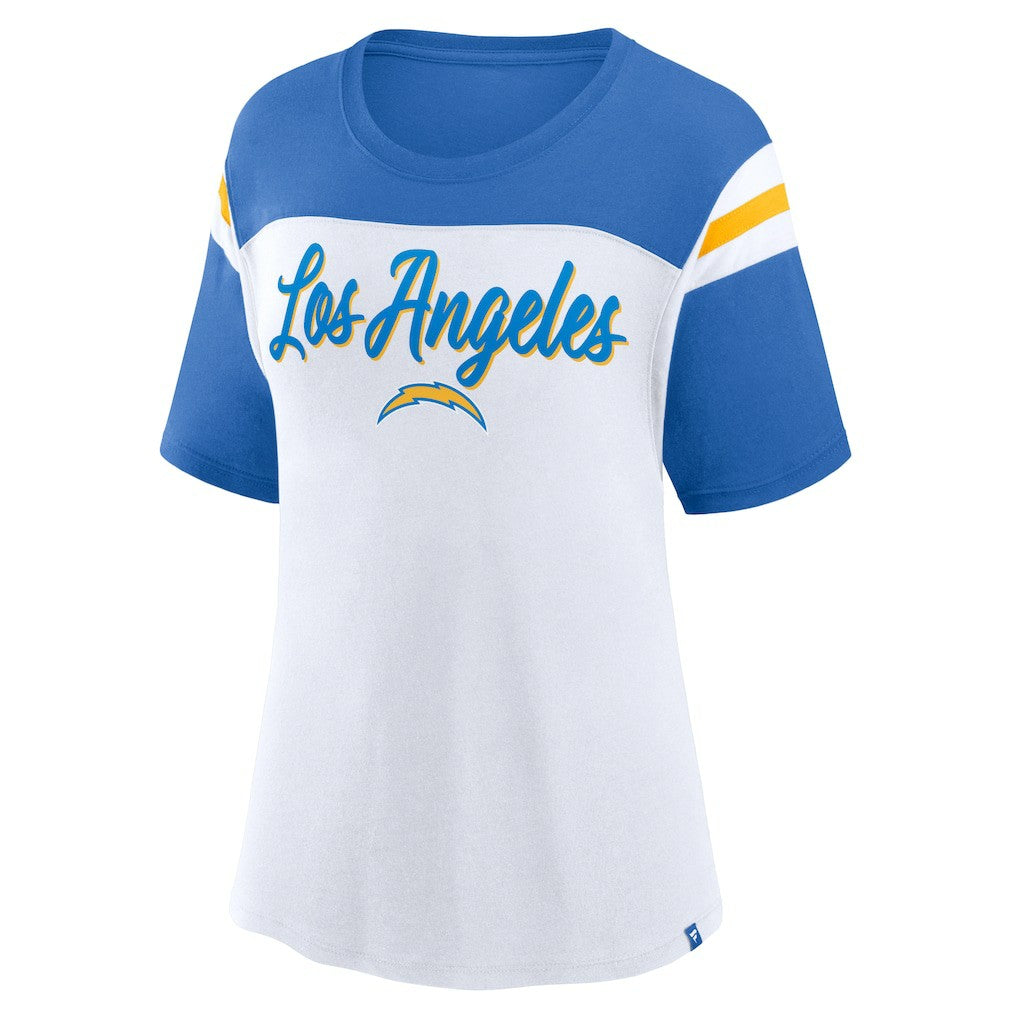 Los Angeles Chargers Women's Cheer Chant Fashion Crop Top | NFL New