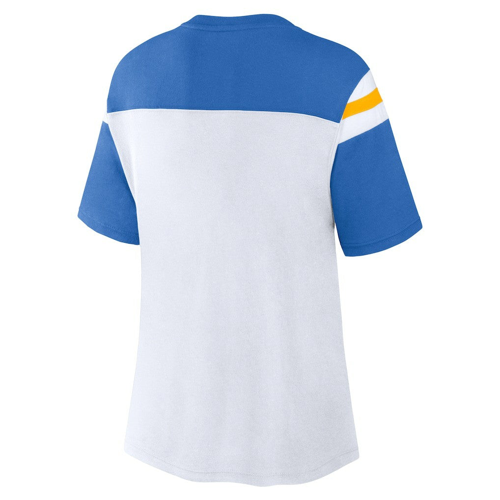 Los Angeles Chargers Women's Cheer Chant Fashion Crop Top | NFL New