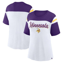 Minnesota Vikings Women's Cheer Chant Fashion Crop Top | NFL Outlet