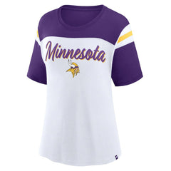 Minnesota Vikings Women's Cheer Chant Fashion Crop Top | NFL Outlet
