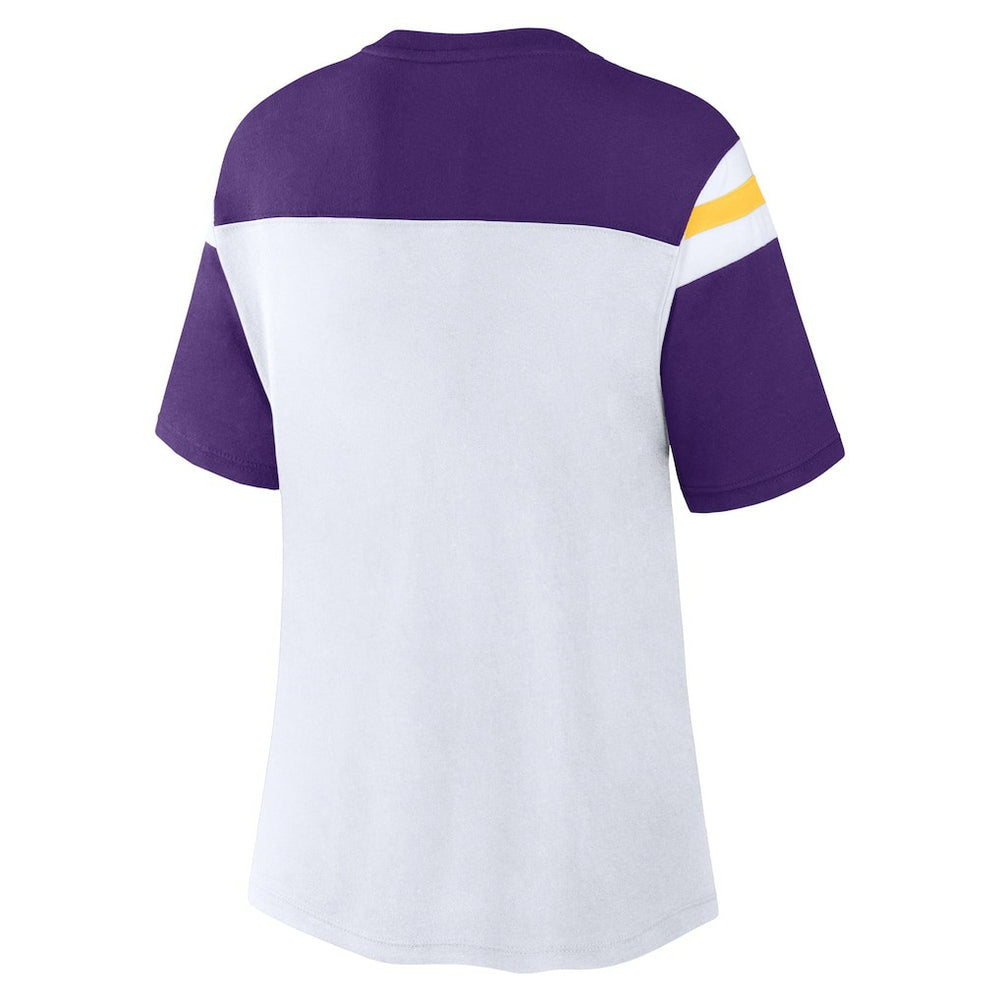 Minnesota Vikings Women's Cheer Chant Fashion Crop Top | NFL Outlet