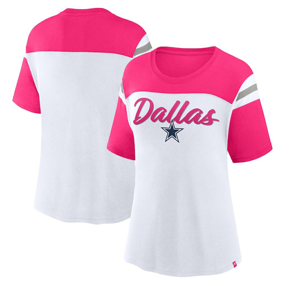 Dallas Cowboys Women's Cheer Chant Fashion Crop Top | NFL US