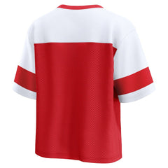 Kansas City Chiefs Women's Homeschool Jersey Poly V-Neck
Fashion Top | NFL Outlet