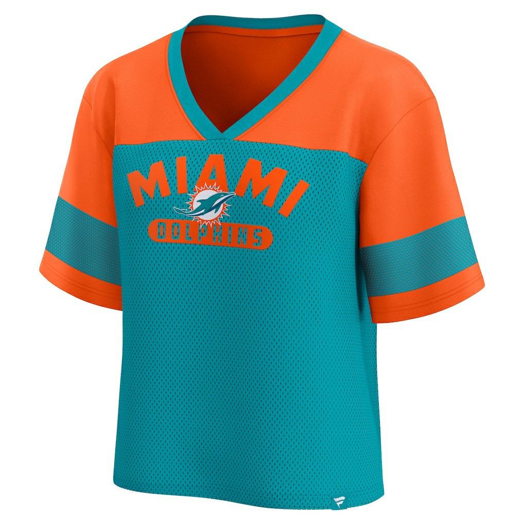 Miami Dolphins Women's Homeschool Jersey Poly V-Neck
Fashion Top | NFL Near me
