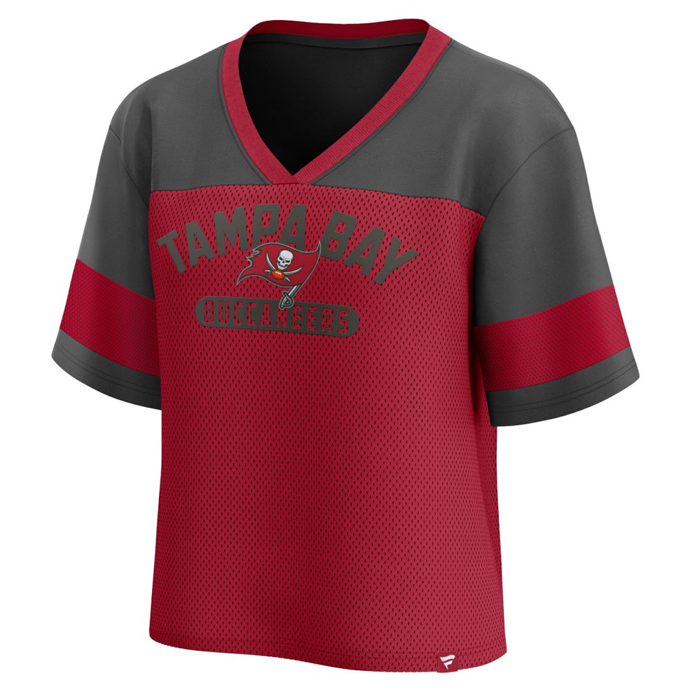 Tampa Bay Buccaneers Women's Homeschool Jersey Poly V-Neck
Fashion Top | NFL Sale