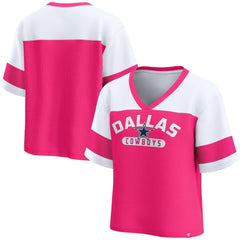Dallas Cowboys Women's Homeschool Jersey Poly V-Neck
Fashion Top | NFL Outlet