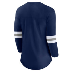 Dallas Cowboys Women's First Team Arch Logo 3/4 Sleeve T-Shirt | NFL Sale
