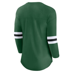New York Jets Women's First Team Arch Logo 3/4 Sleeve T-Shirt | NFL Near me