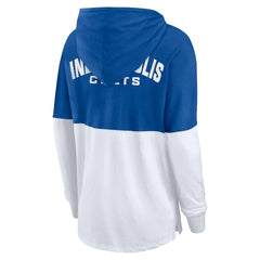Indianapolis Colts Women's Backup Option Long Sleeve Hoodie T-Shirt | NFL New