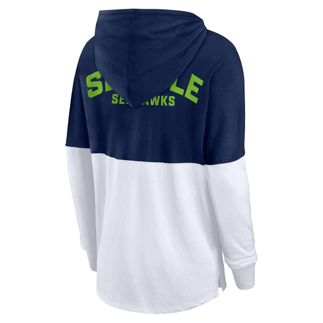 Seattle Seahawks Women's Backup Option Long Sleeve Hoodie T-Shirt | NFL On sale