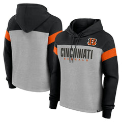 Cincinnati Bengals Women's Bold Play Call Pullover Hoodie | NFL Discount