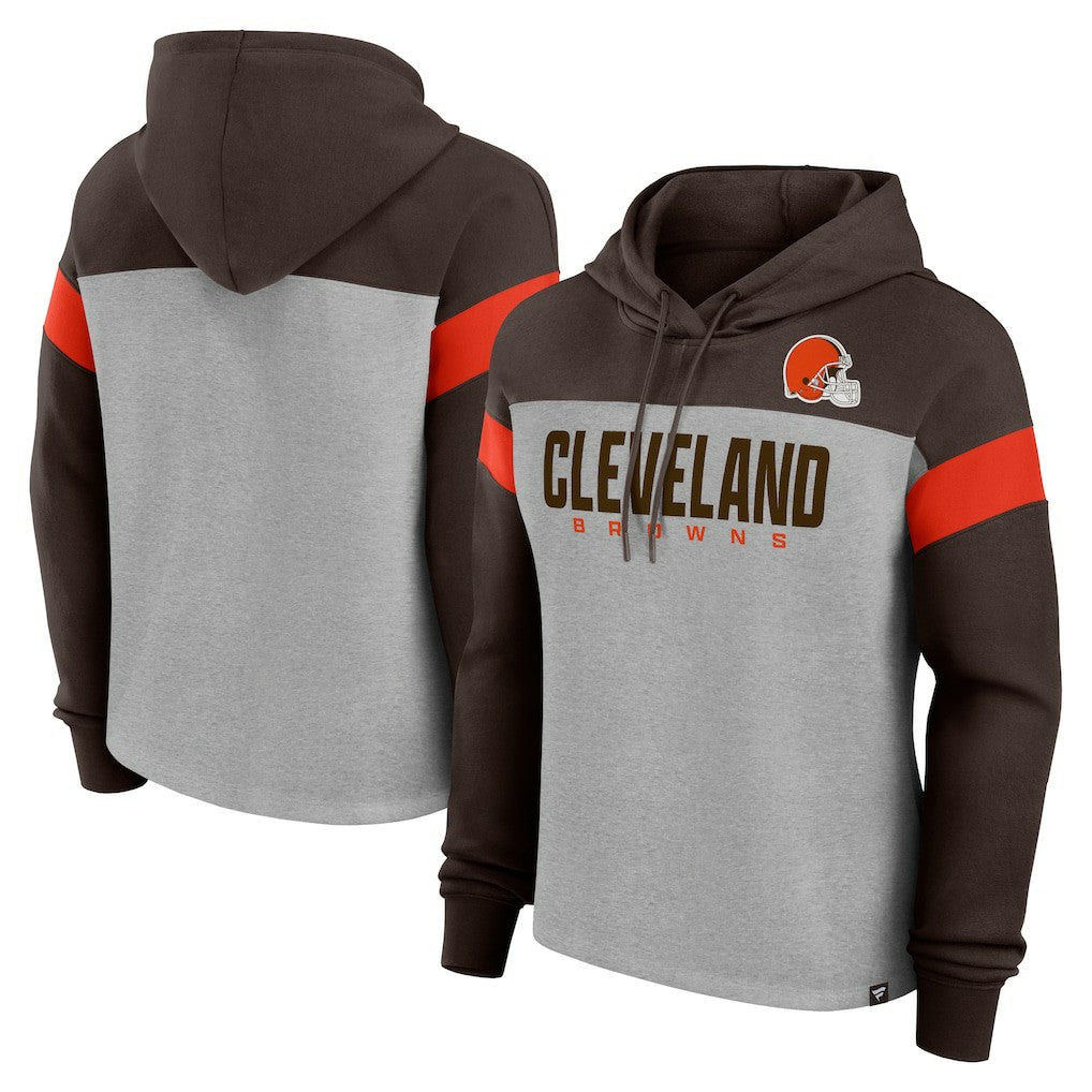 Cleveland Browns Women's Bold Play Call Pullover Hoodie | NFL US