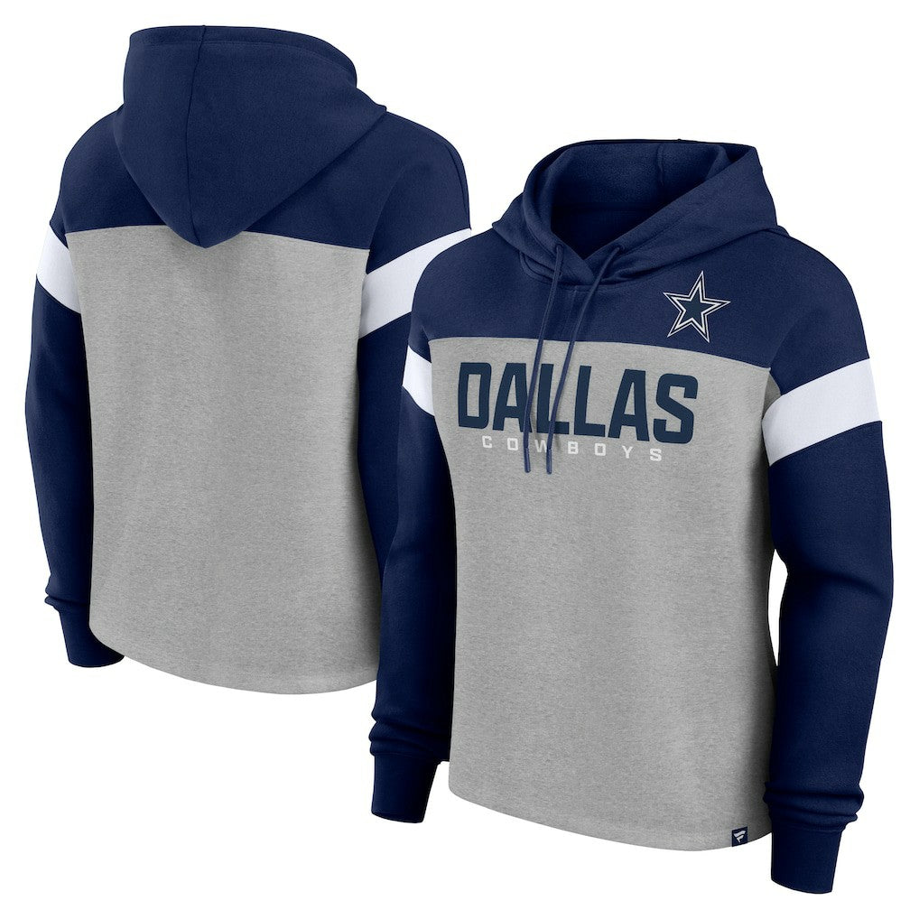 Dallas Cowboys Women's Bold Play Call Pullover Hoodie | NFL Discount