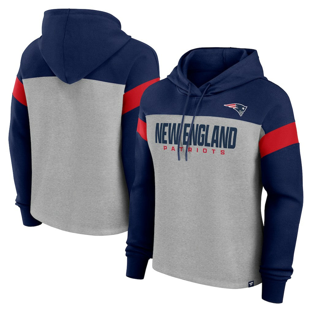 New England Patriots Women's Bold Play Call Pullover Hoodie | NFL On sale