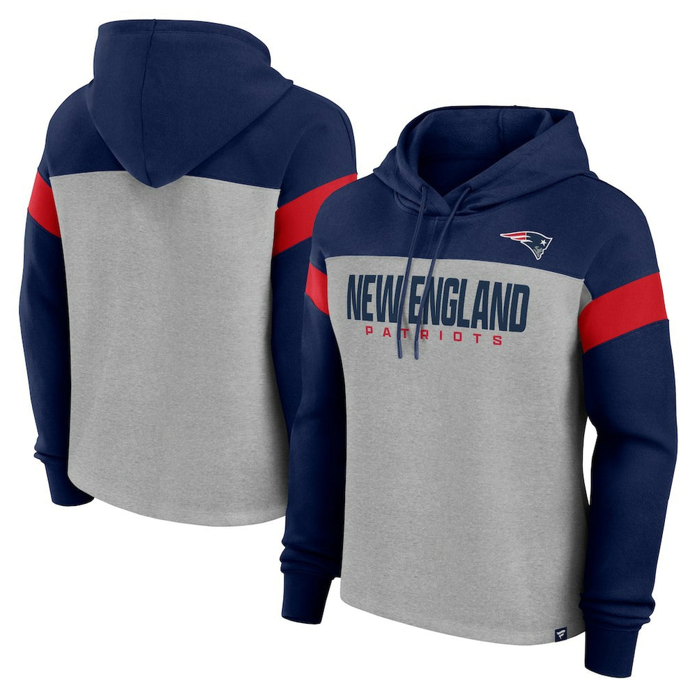 New England Patriots Women's Bold Play Call Pullover Hoodie | NFL On sale